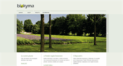 Desktop Screenshot of biokyma.com