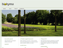 Tablet Screenshot of biokyma.com